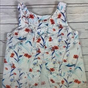 Floral Kids Tank Top